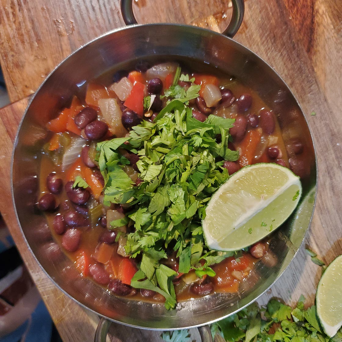 Spicy Black Beans