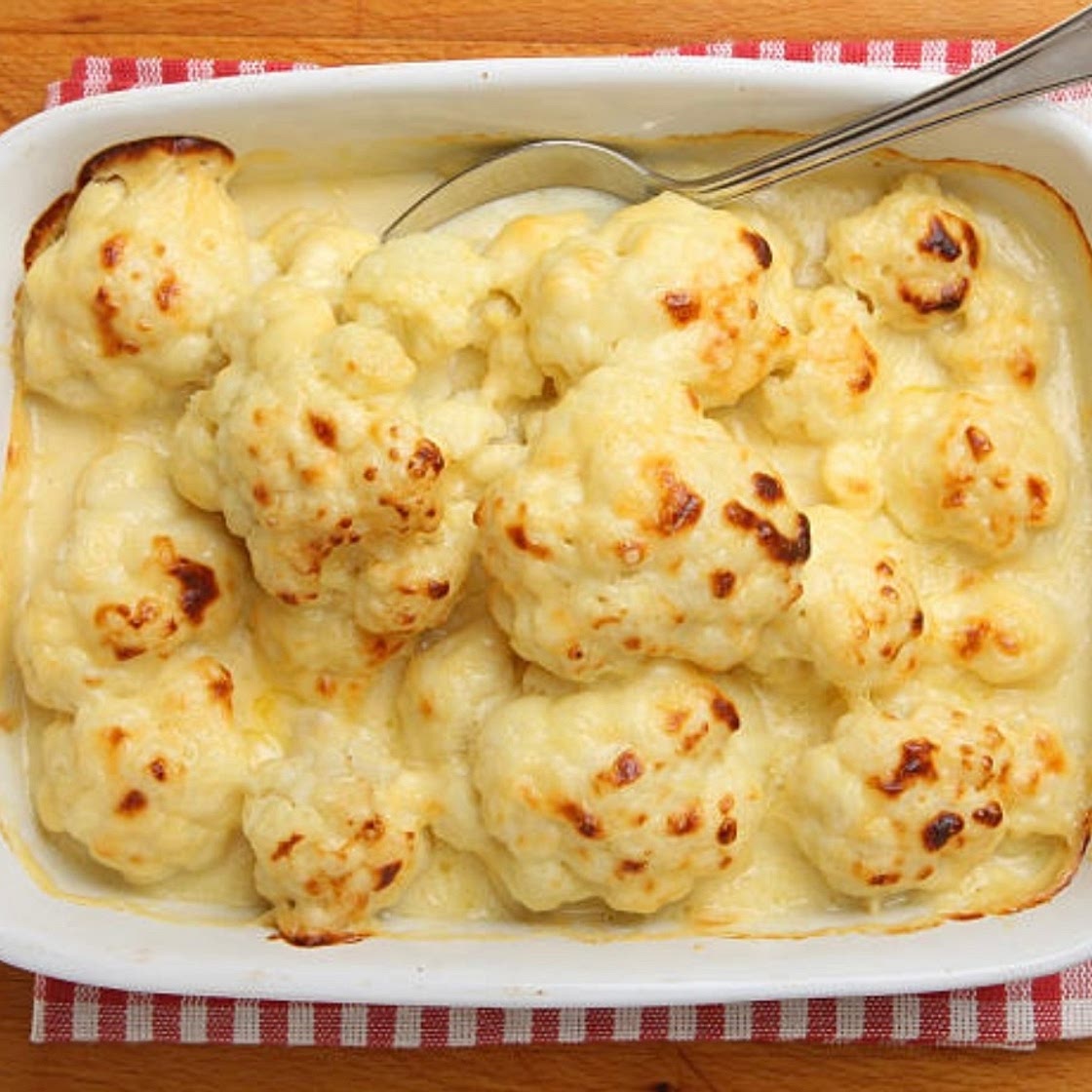 Cauliflower Au Gratin