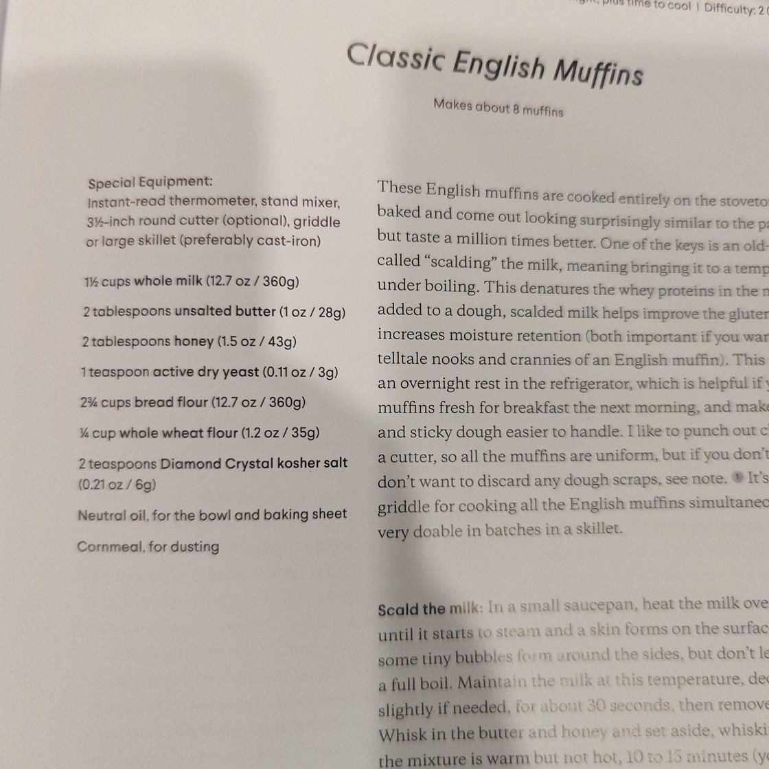 Classic English Muffins