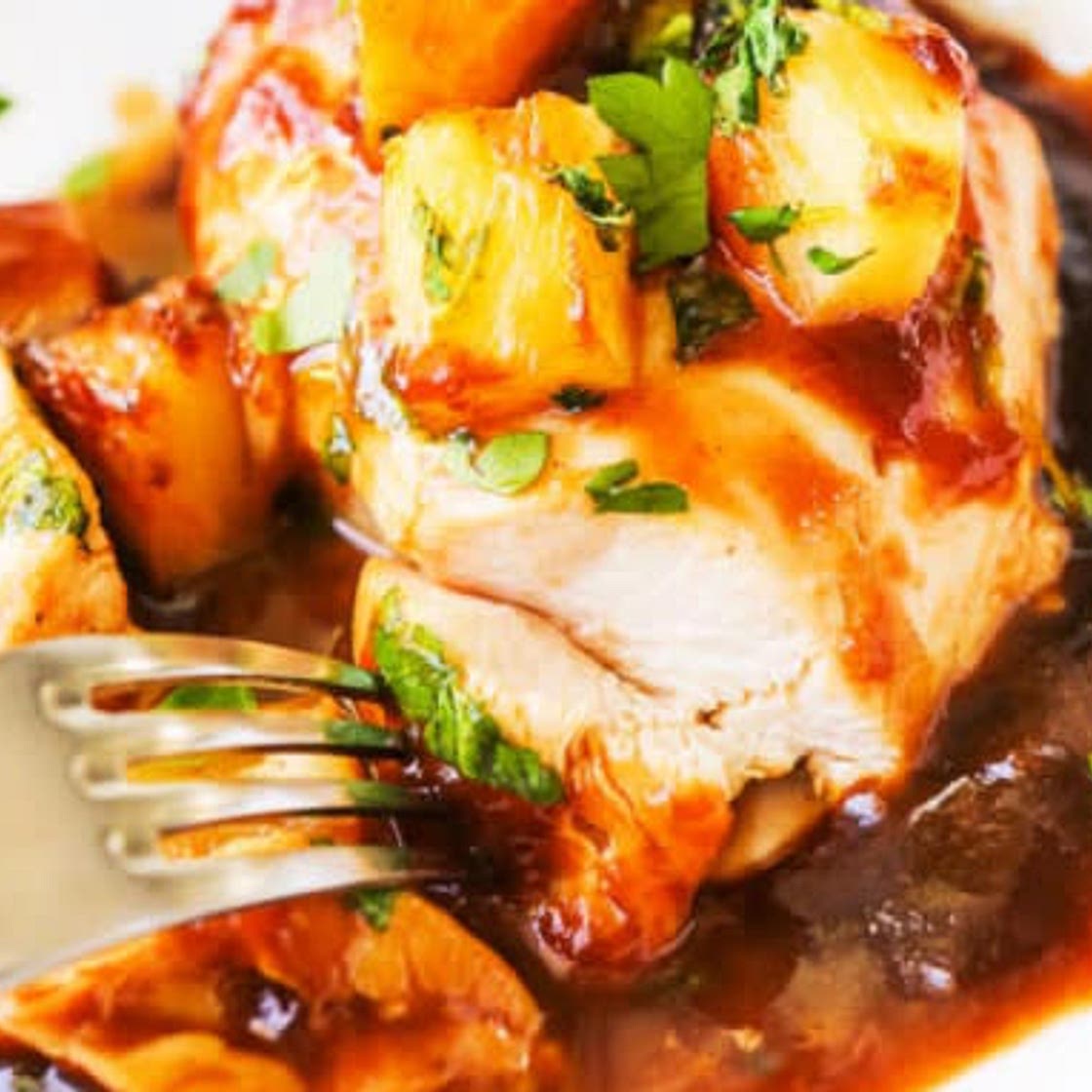 Teriyaki Chicken with Pineapple and Peppers