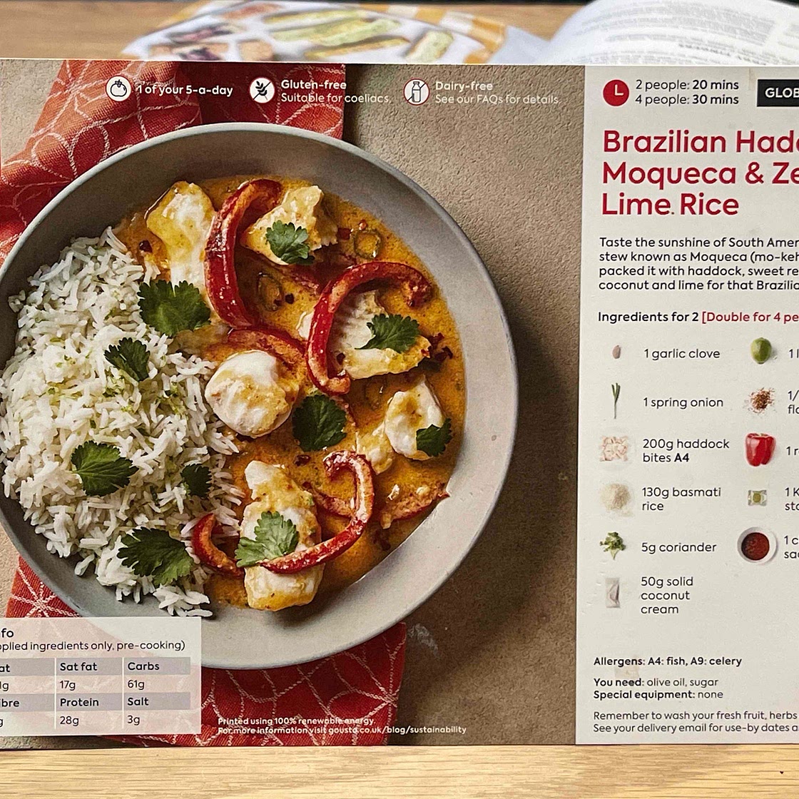 Brazilian Haddock Moqueca & Zesty Lime Rice