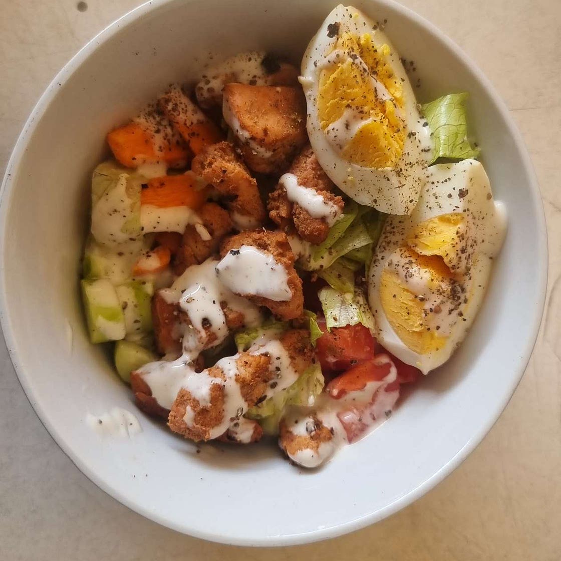 Healthy chicken salad