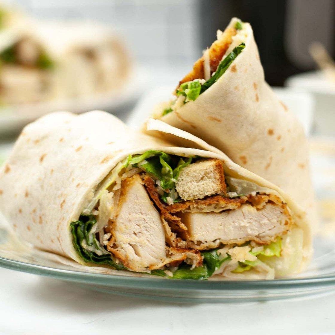 Wrap poulet croustillant