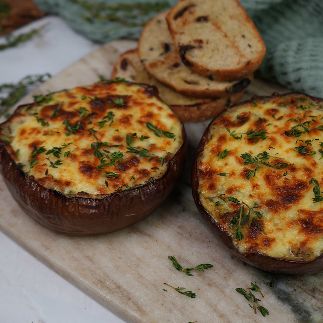Twice-Baked Aubergine Dip