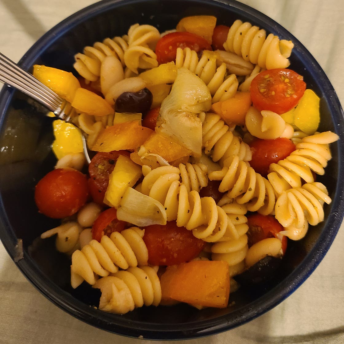 Greek Style Pasta Salad