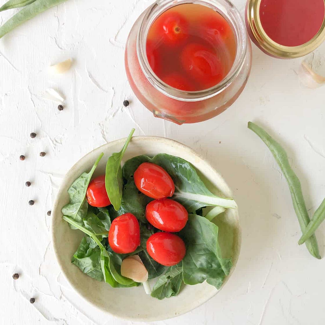 Quick Pickled Tomatoes
