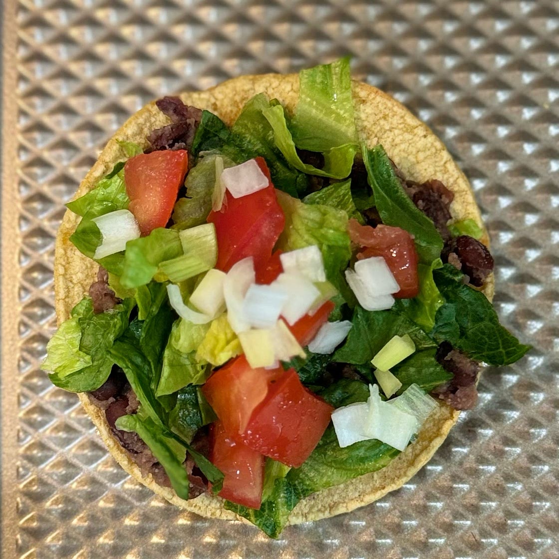 Quick Black Bean Tostadas