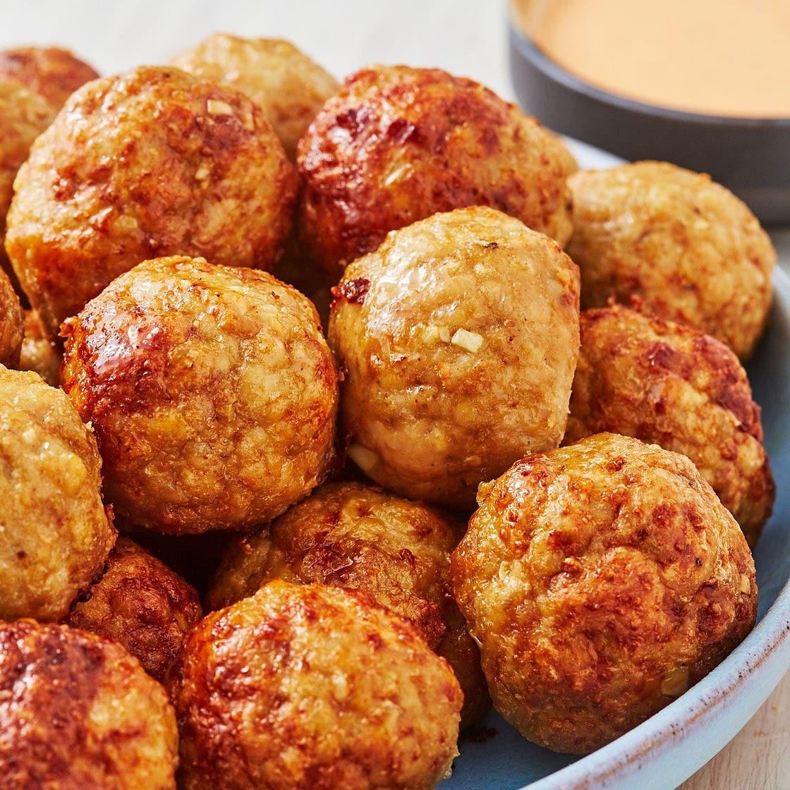 Cumin Spiced Chicken Meatballs