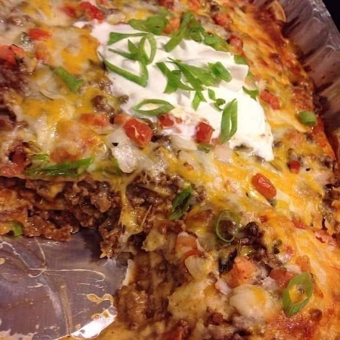 Walking Taco Casserole
