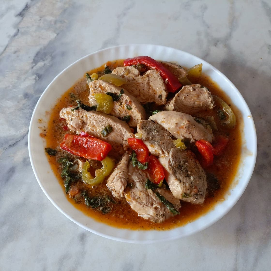 Creamy Red Pesto Chicken