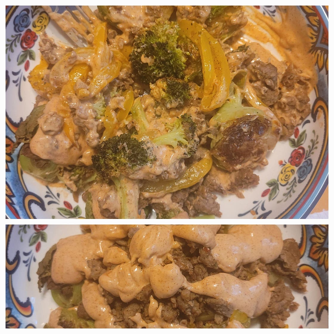 Beef & Veggie Bowls with Comeback Sauce