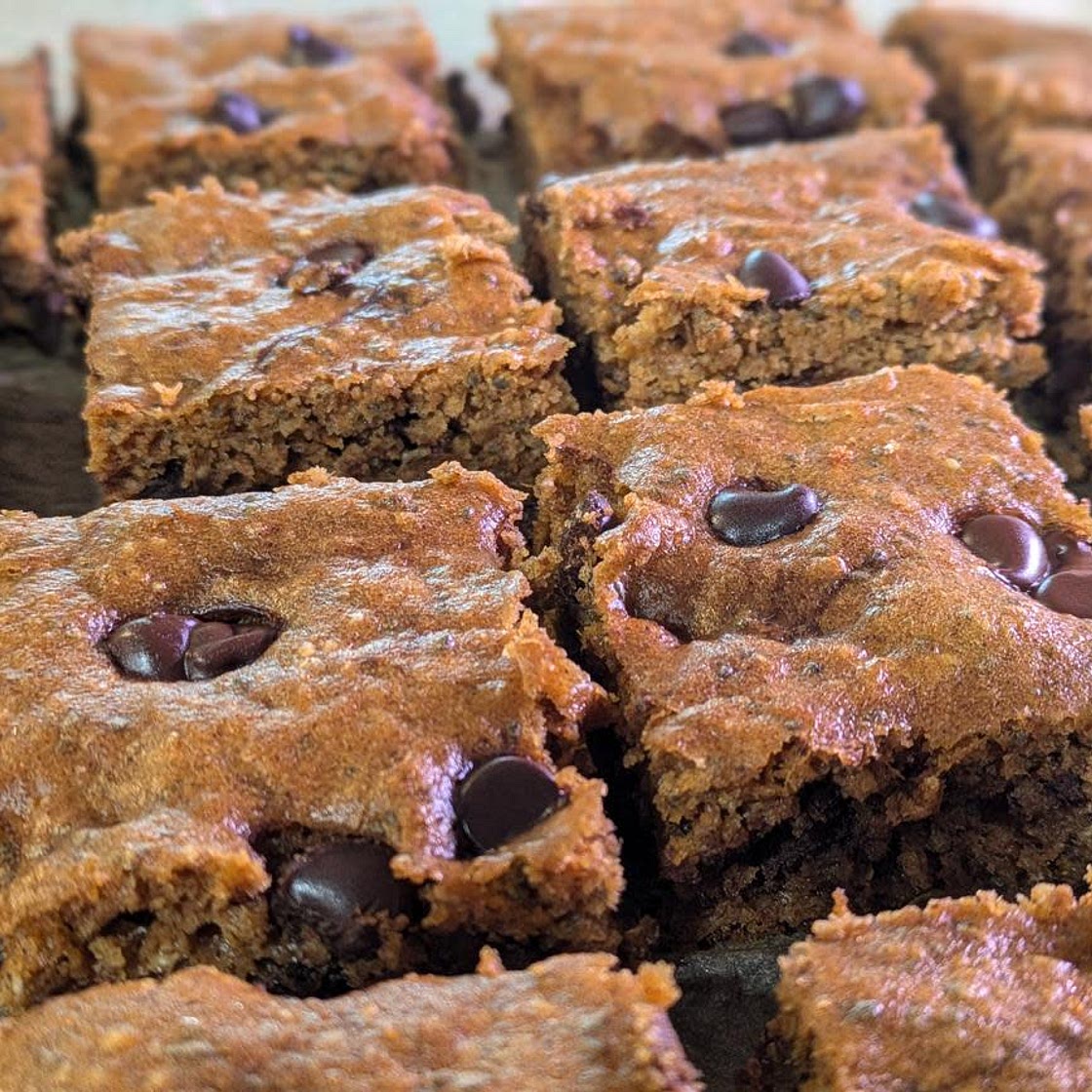Sweet Potato Blondies