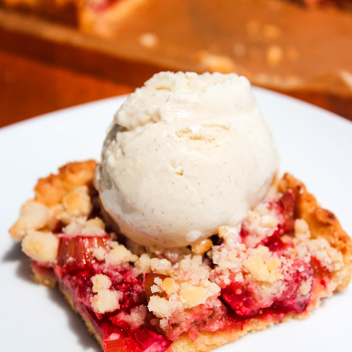 Strawberry Rhubarb Tart