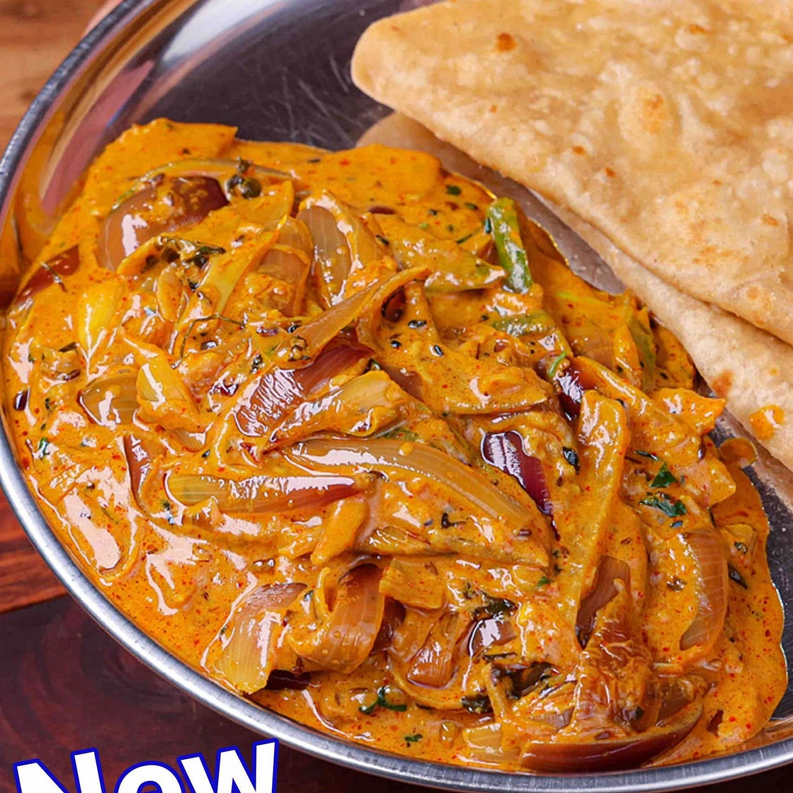 Malai Pyaaz Ki Sabzi Recipe | Cream And Onion Curry