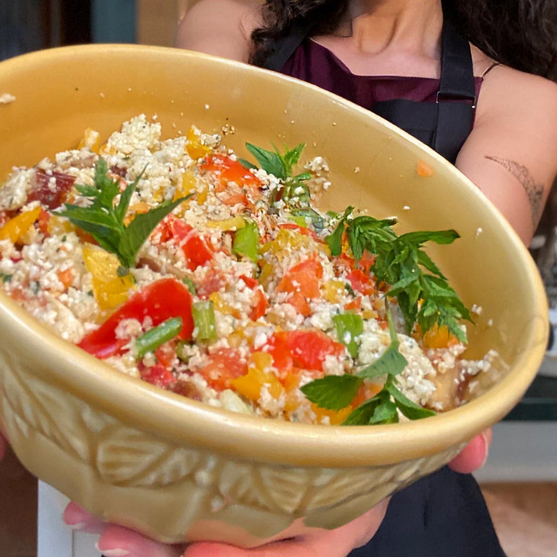 Cauliflower Couscous Salad