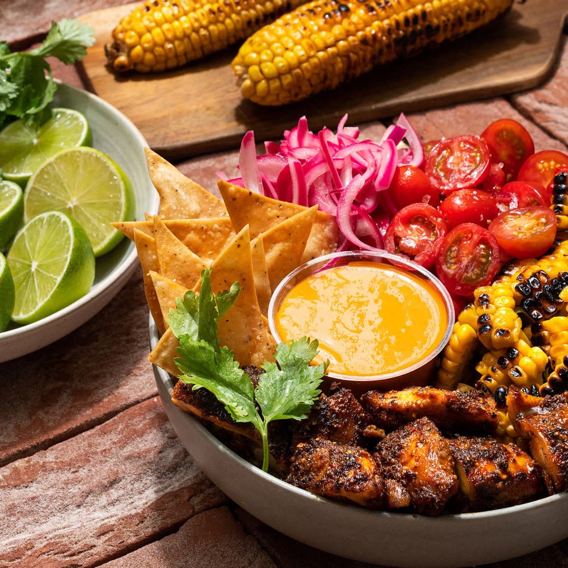 Mexican Chicken Salad Bowl