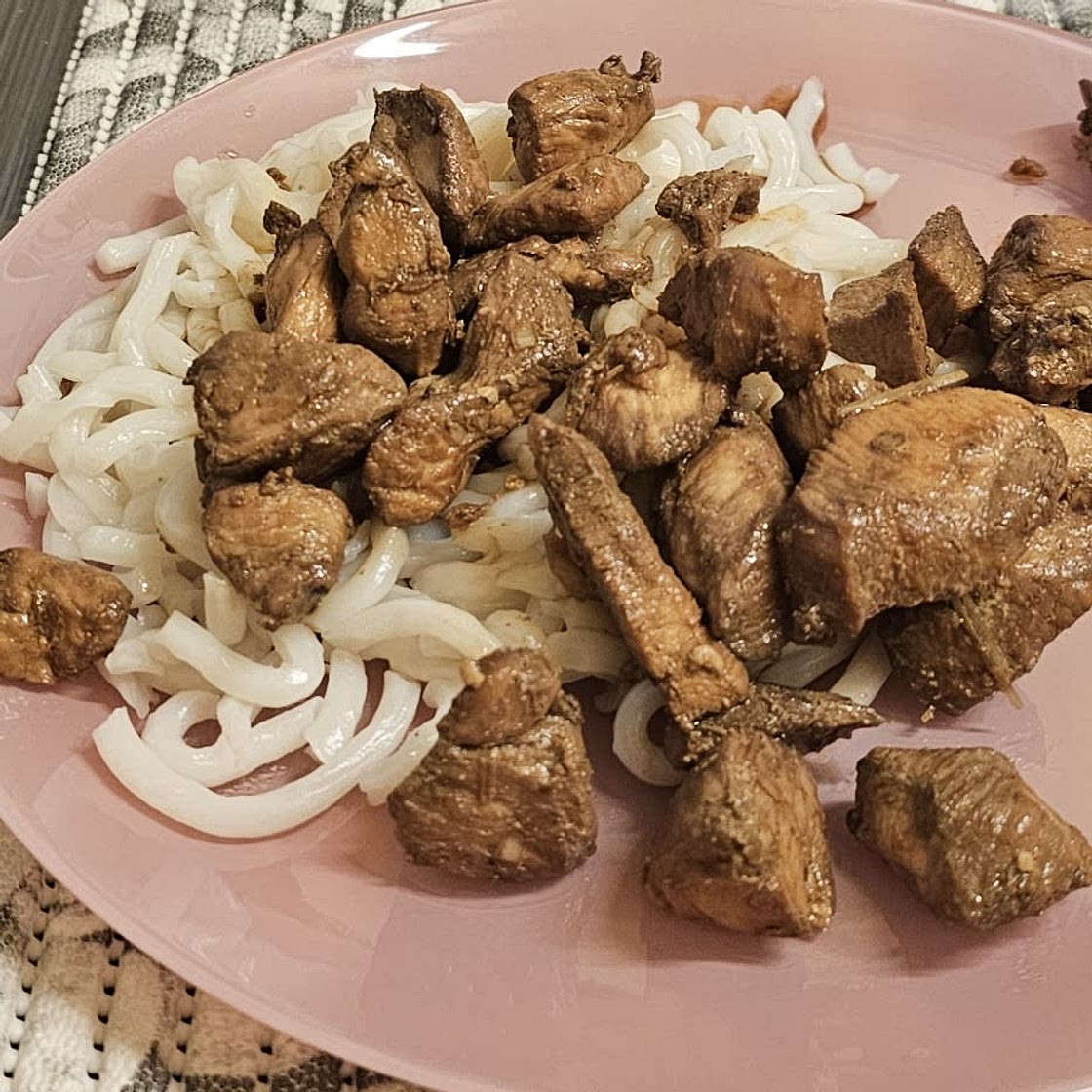 Poulet au gingembre et à la citronnelle