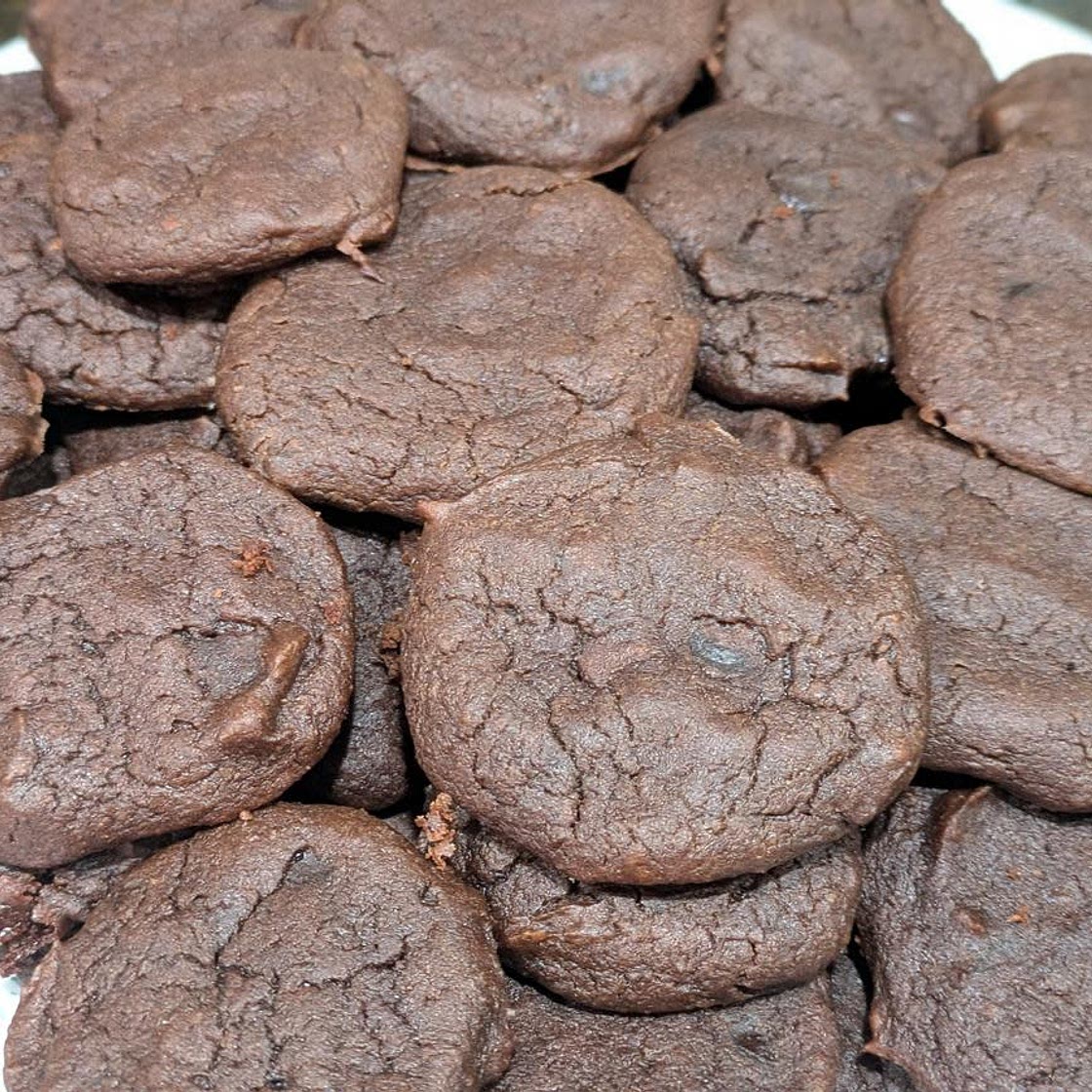 Double Chocolate Date Cookies