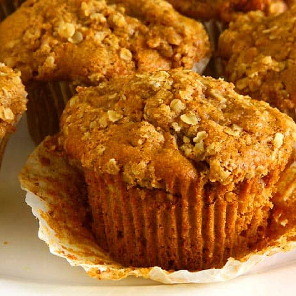 Eggless Caramel Apple Muffins Recipe