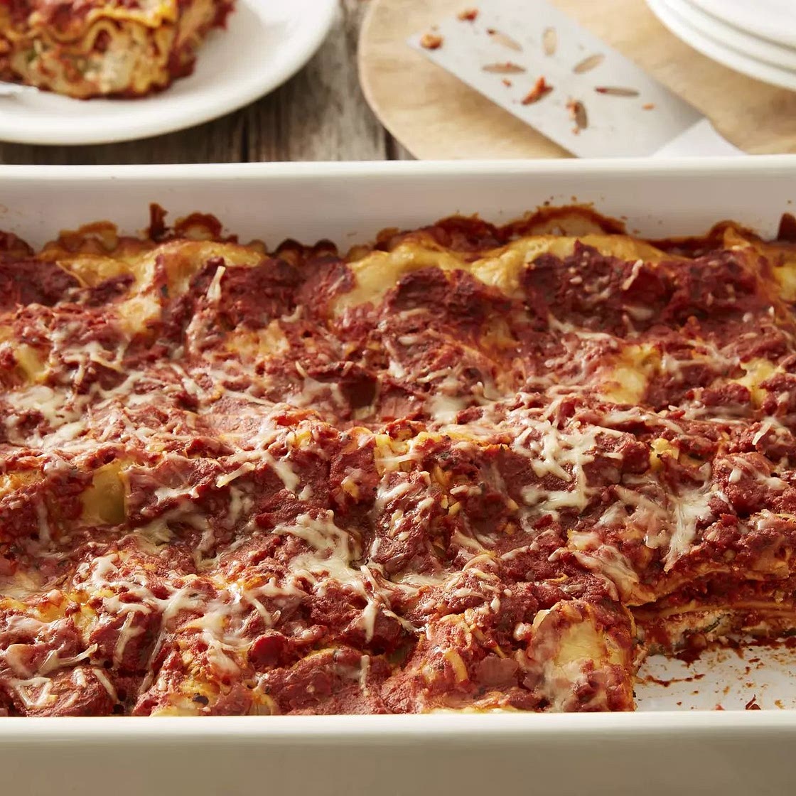 Easy Meatless Lasagna