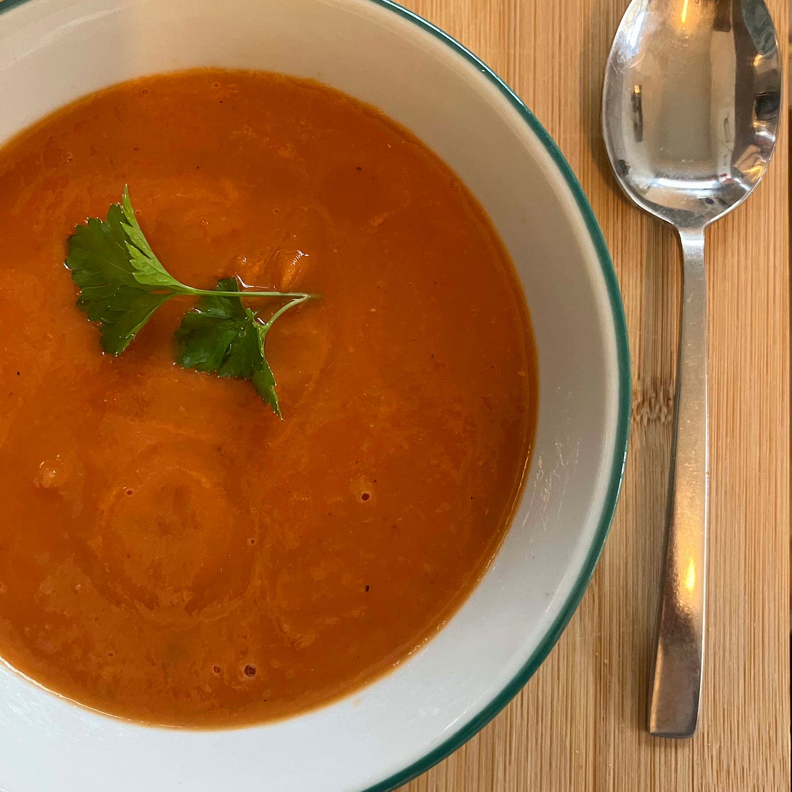 Slow cooker cream of tomato soup