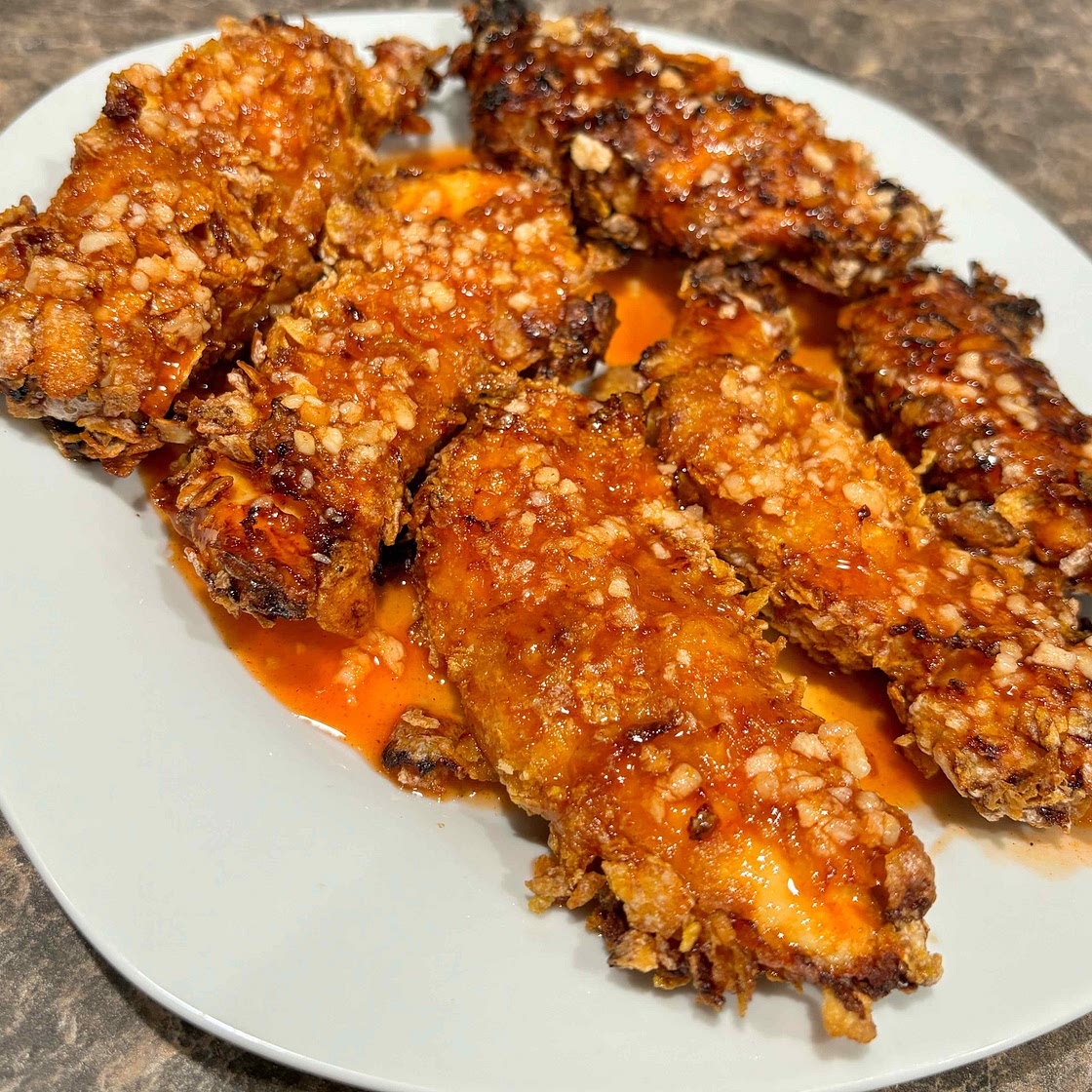 Airfryer Hot Honey Chicken Tenders