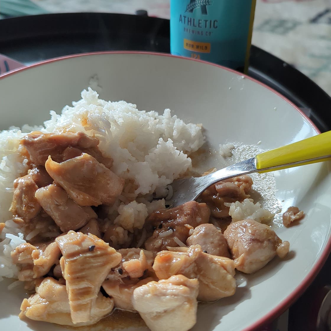 Thai garlic pepper chicken