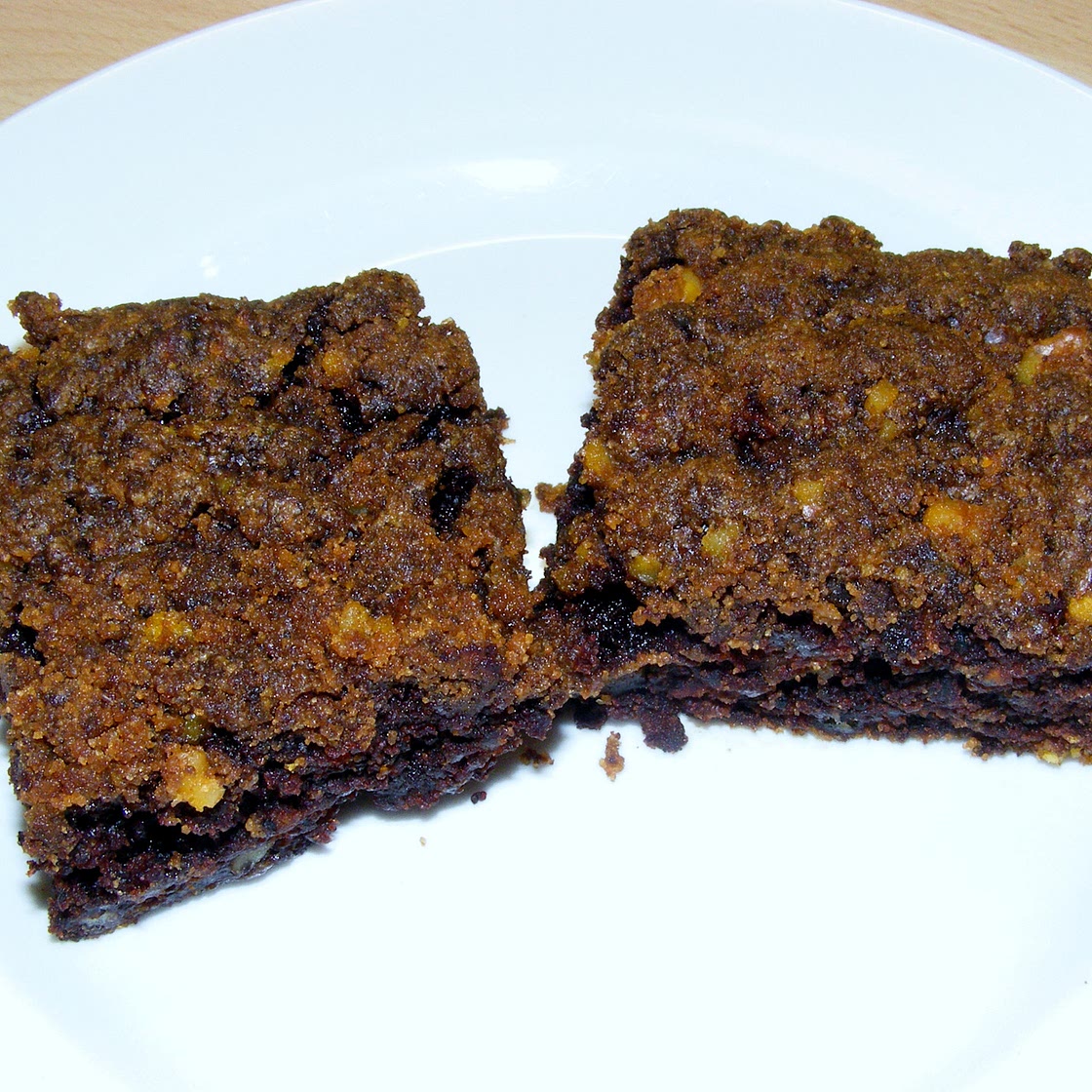 Incredible Courgette & Carrot Chocolate Brownies