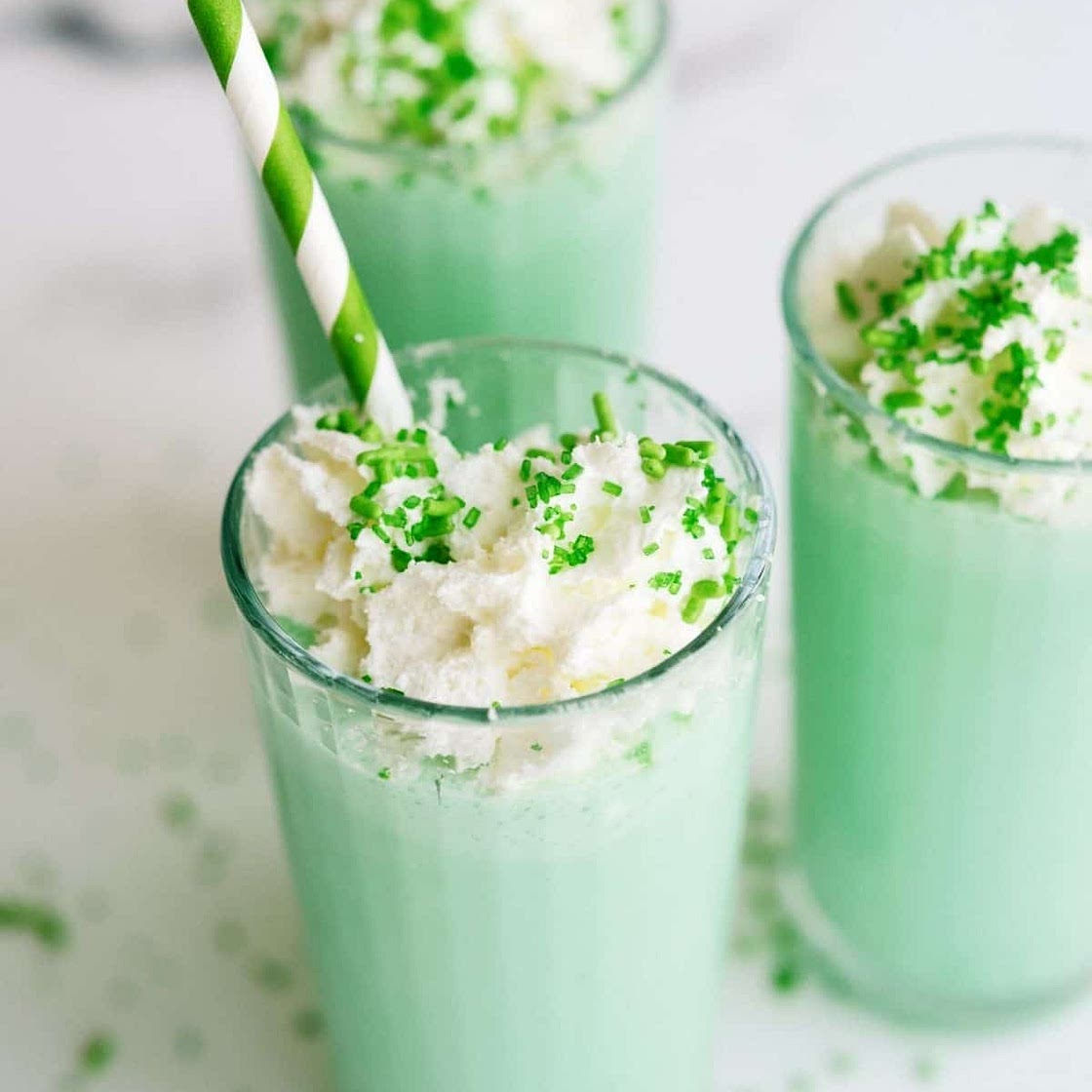 Copycat McDonald's Shamrock Shake Recipe