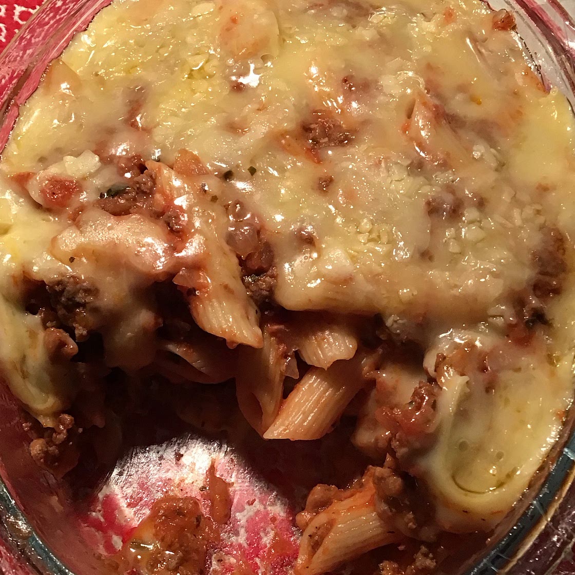 Baked Rigatoni with Beef
