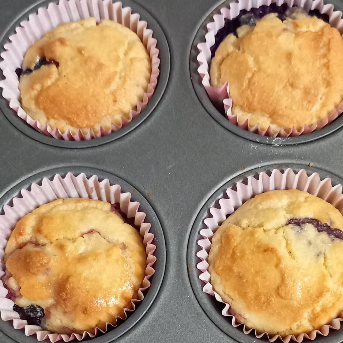 Keto Blueberry Muffins