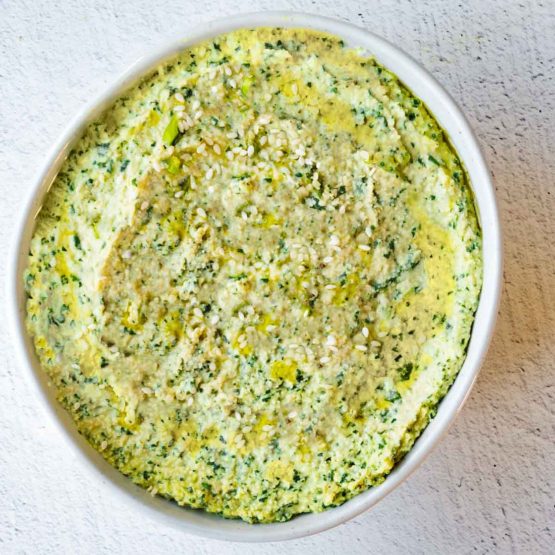 Low-Oxalate High-Protein Vegan Artichoke Dip