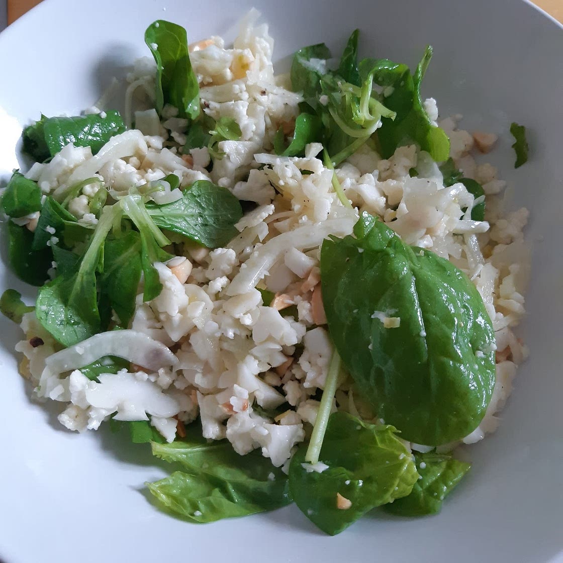 Salade au fenouil et au chou-fleur
