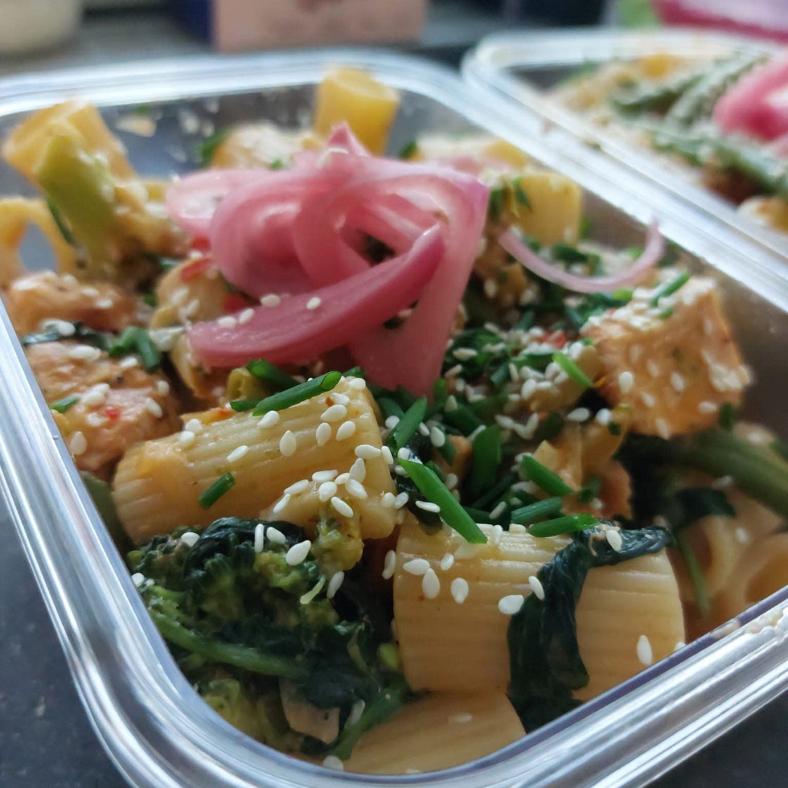 Chicken veg-pasta