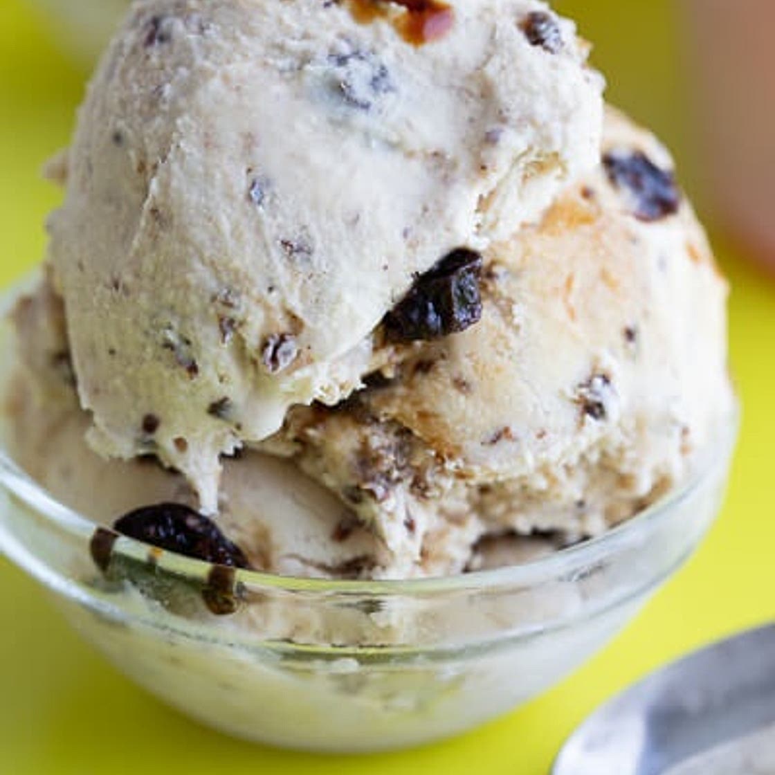 Rum and raisin ice cream