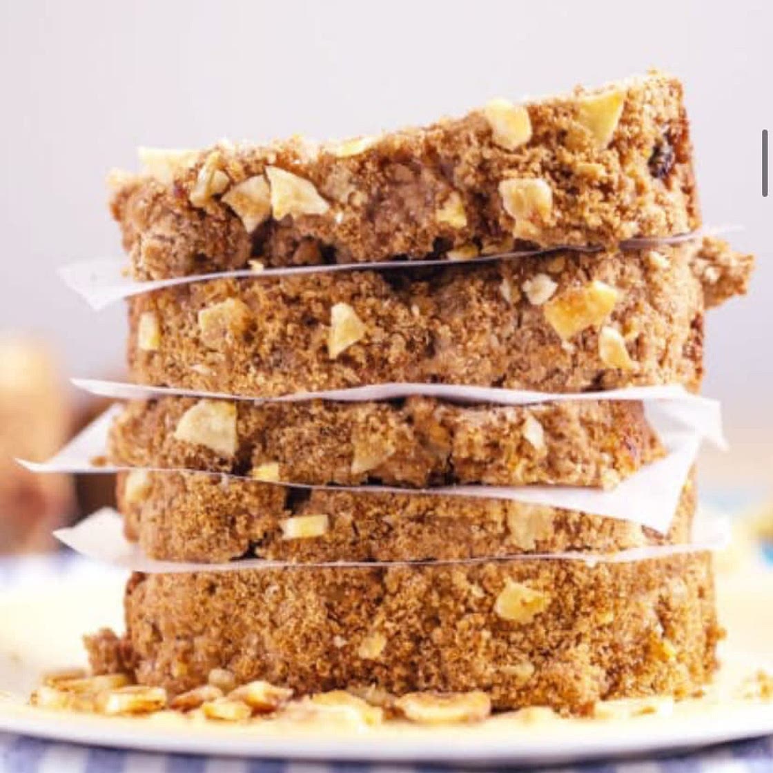 Streusel banana bread 