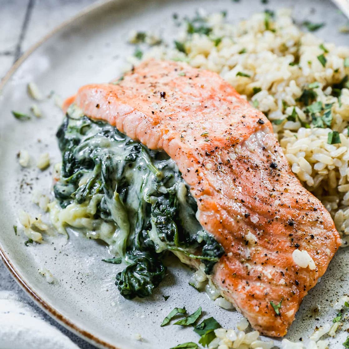 Stuffed Salmon