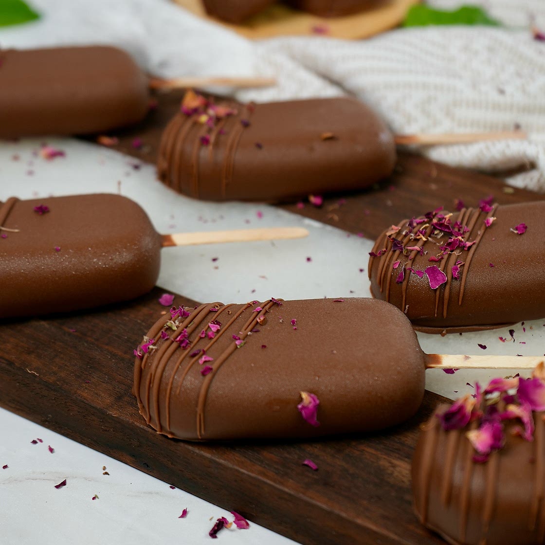 Frozen Blueberry Ricotta Pops