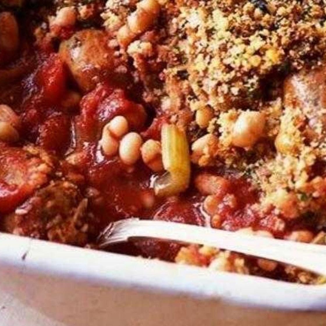 Toulouse sausage cassoulet