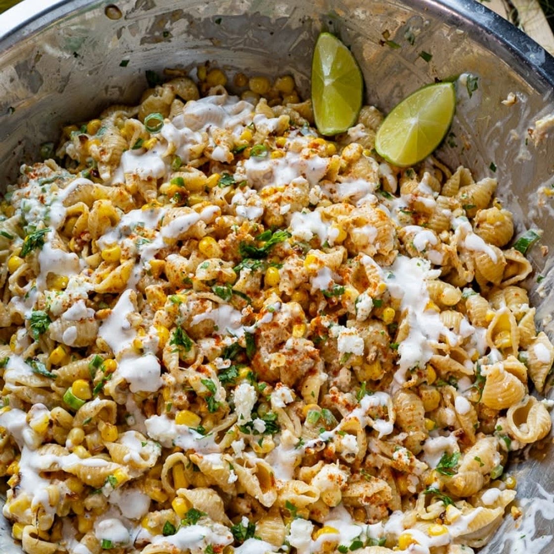 Mexican Street Corn Pasta Salad