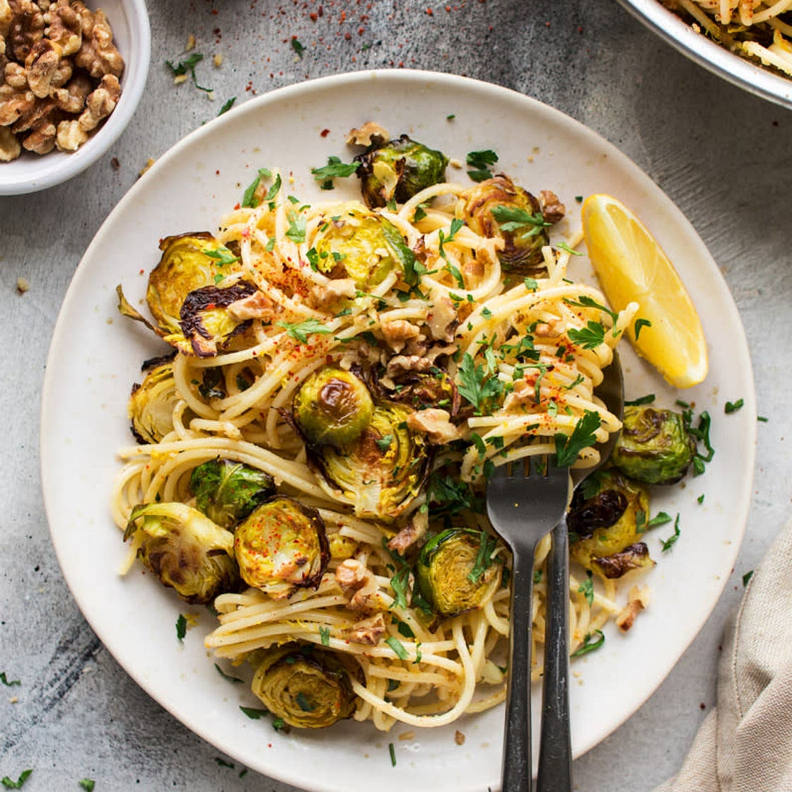 Brussel Sprout Spaghetti