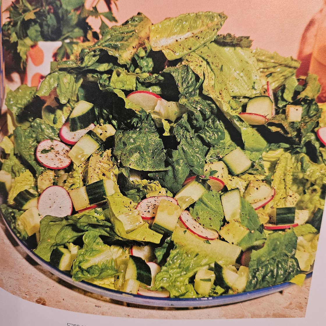 A simple bistro salad