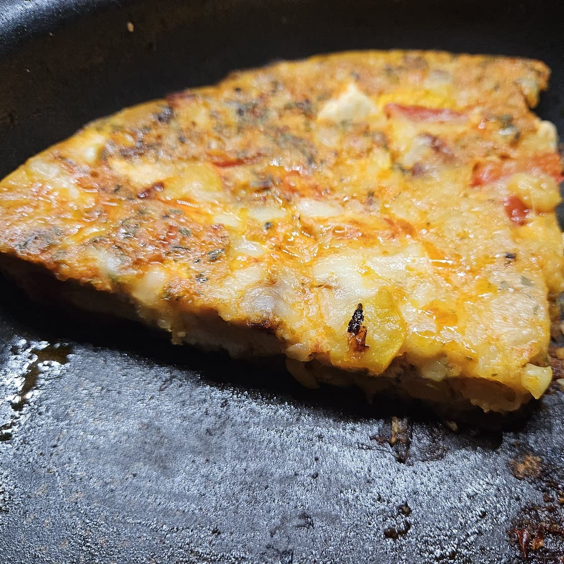 Spanish chorizo omelet without potatoes (keto)