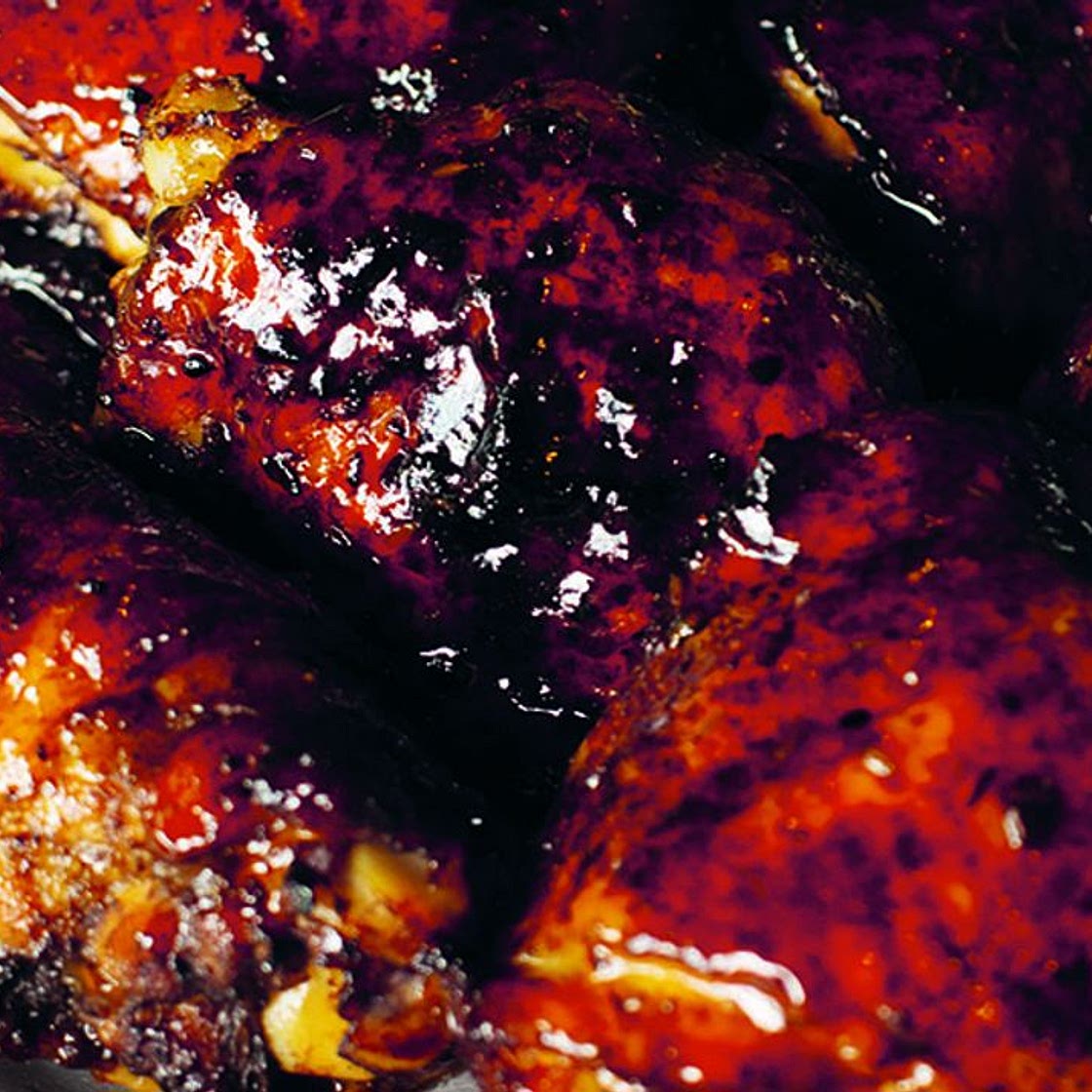 Korean-Twist Reef Chicken (Gochujang Rum-Glazed Thighs)