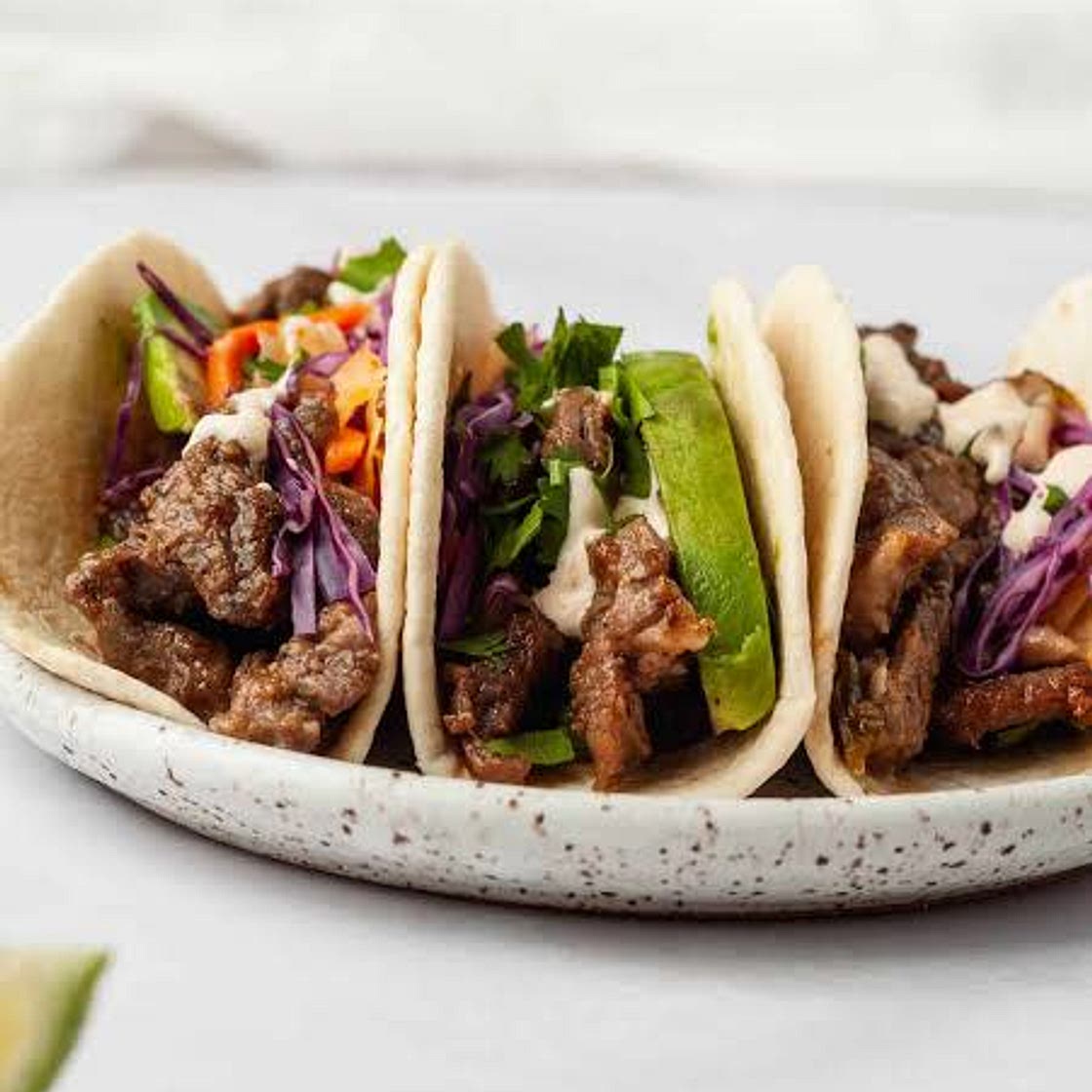 Japanese style taco