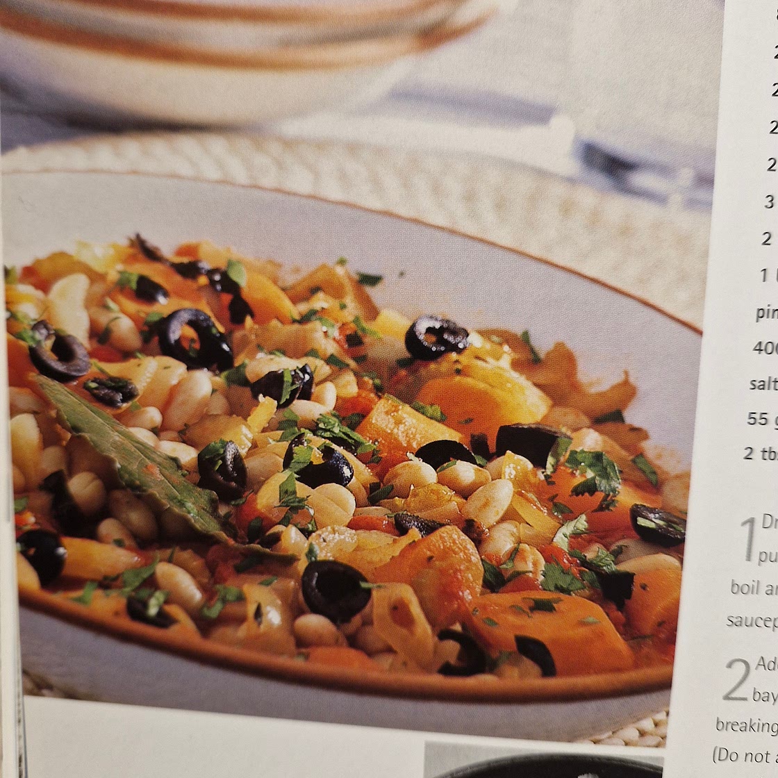 bean and vegetable soup 
fasoláda - page 70