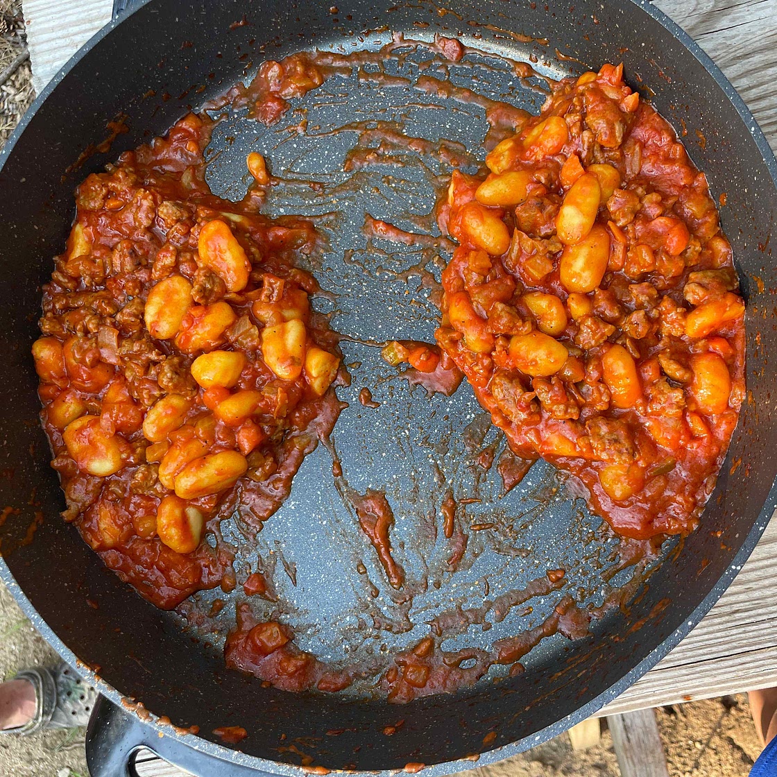 Italian Sausage Tortellini Skillet