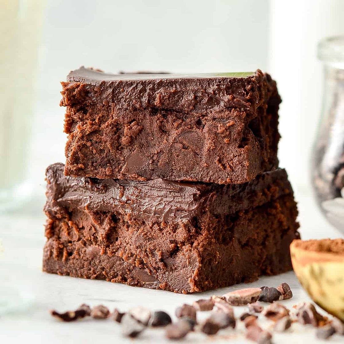 Healthy Greek Yogurt Brownies