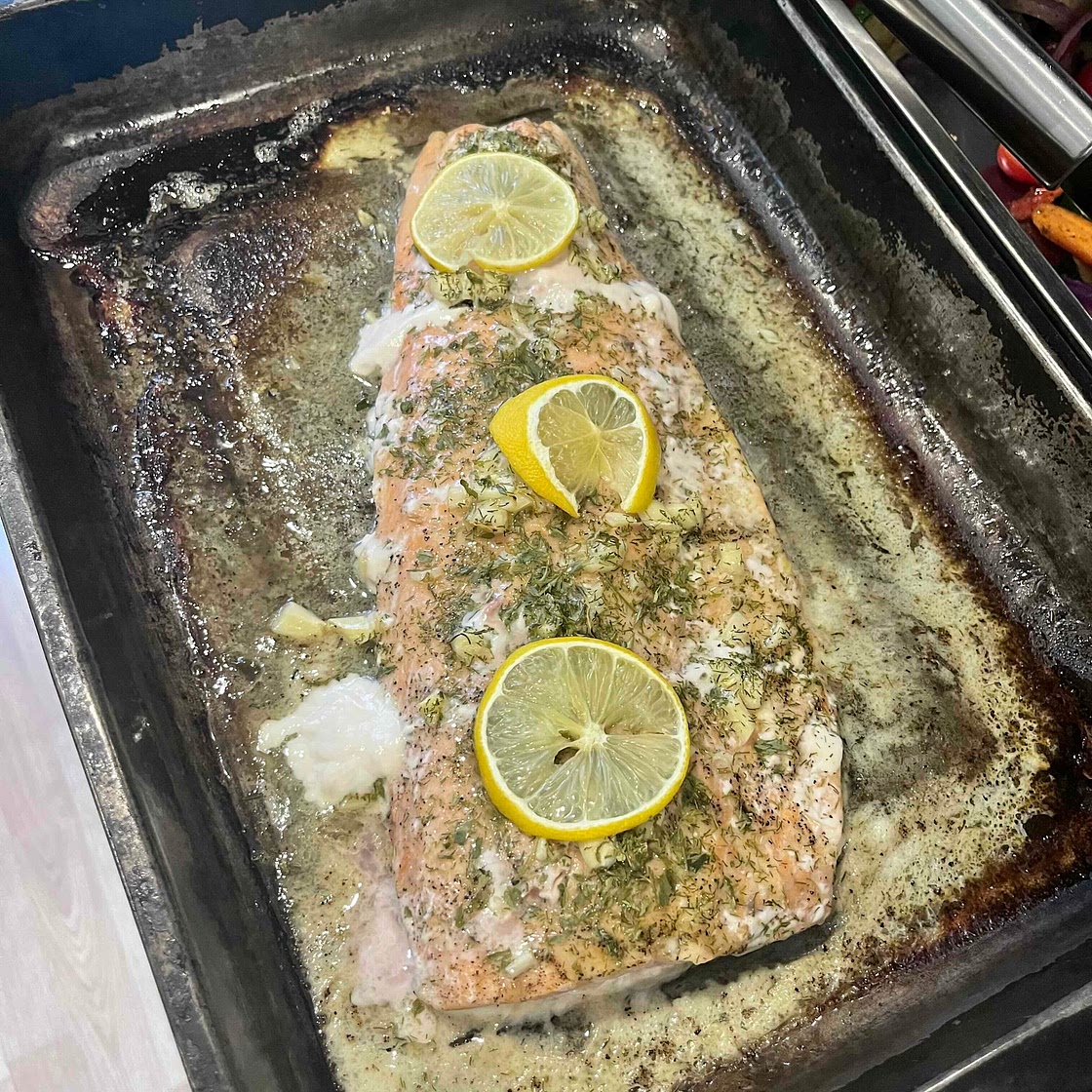 Lemon Butter Garlic Salmon