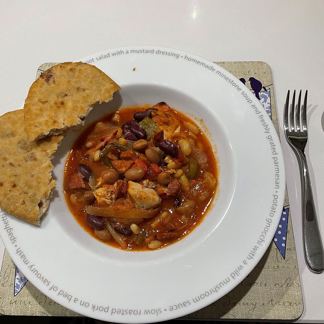 Chicken and Chorizo One Pot Casserole